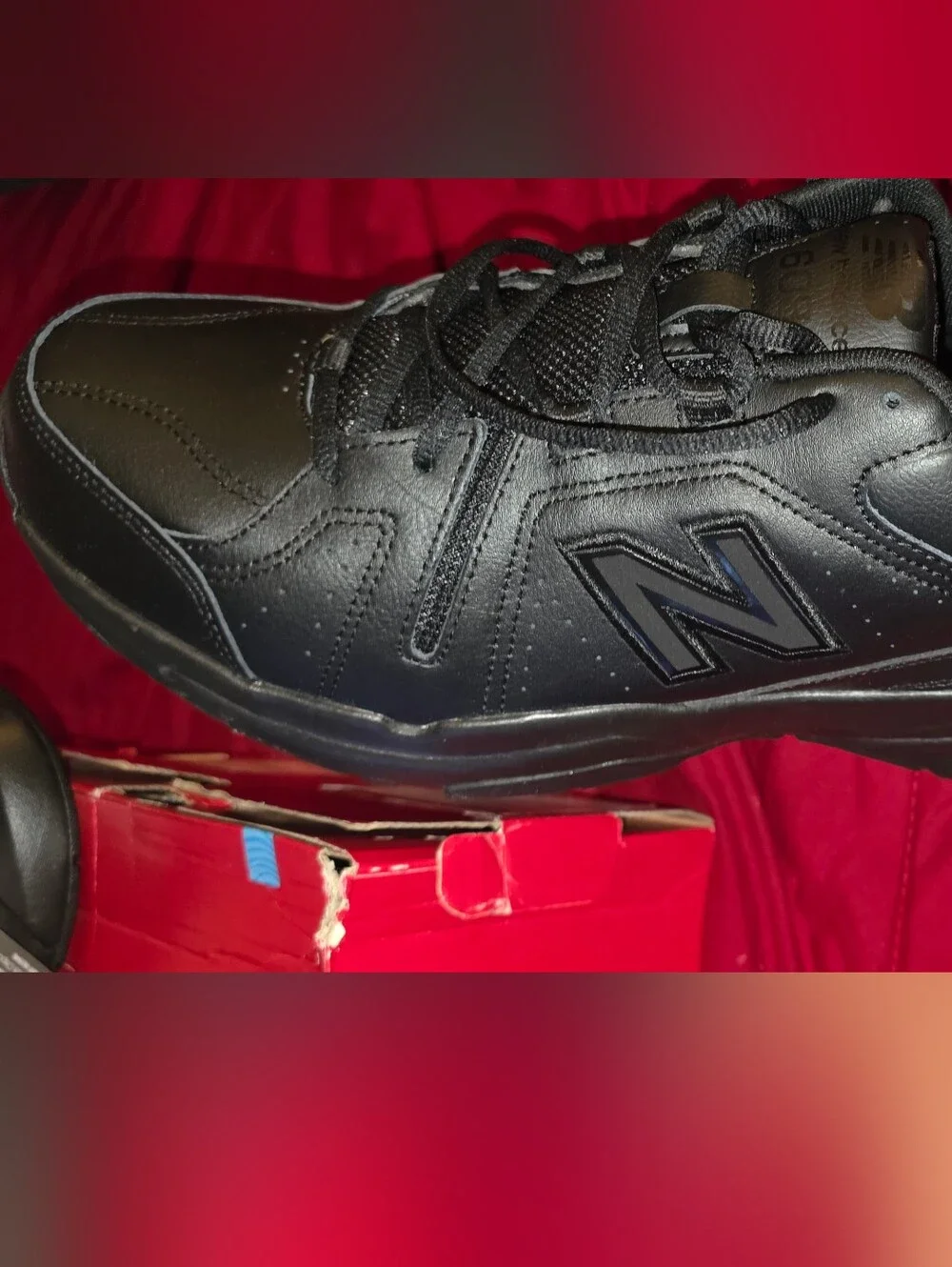 New Balance MX608AB5 Black Men's Training Slip-Resistant Shoes